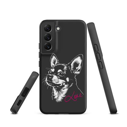 Chihuahuadog [00327] Handyhülle Samsung® Hardcase