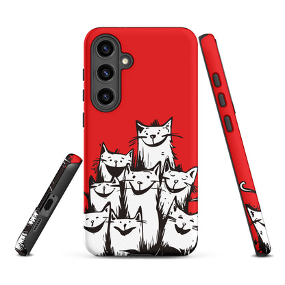 00330 Katzenliebe mRs Hardcase Samsung®-Hülle