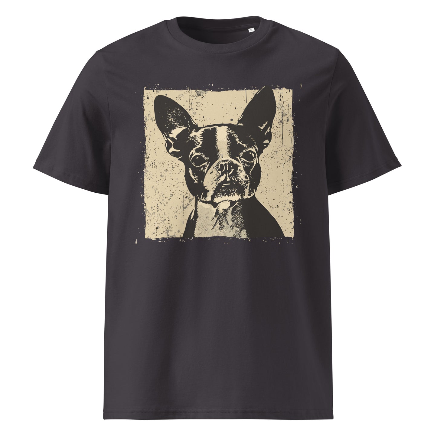 Boston Terrier Dog [00311] T-Shirt Unisex Bio