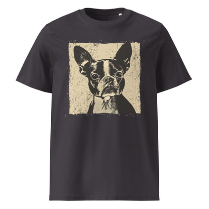 Boston Terrier Dog [00311] T-Shirt Unisex Bio