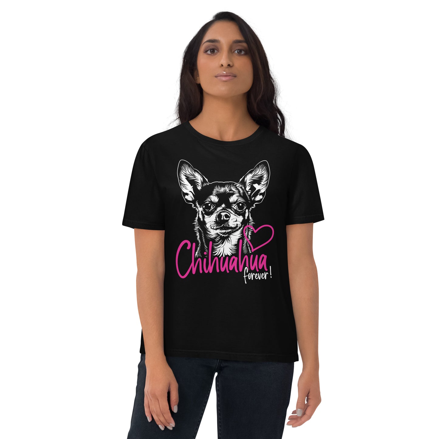 Chihuahuadog forever [00326] T-Shirt Unisex Bio