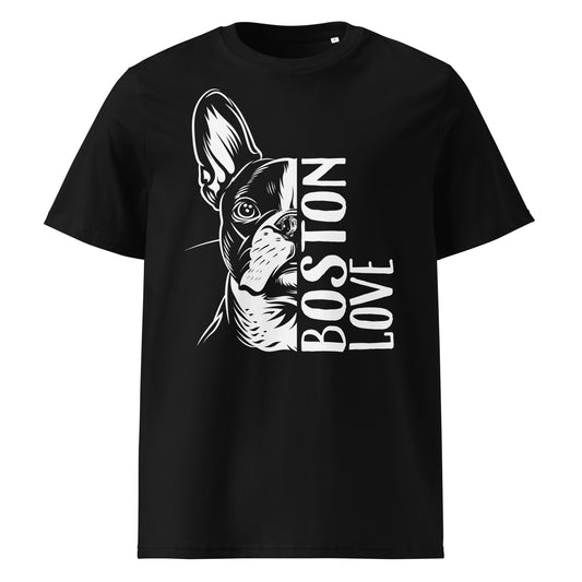 Boston Terrier Dog [00318] T-Shirt Unisex Bio