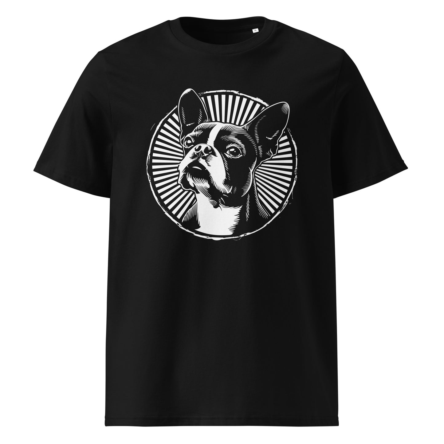 Boston Terrier Dog [00314] T-Shirt Unisex Bio