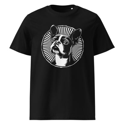 Boston Terrier Dog [00314] T-Shirt Unisex Bio