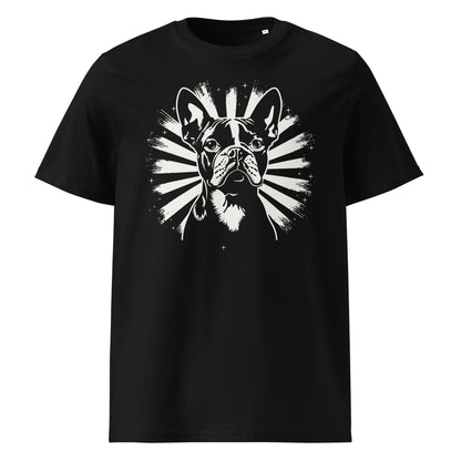 Boston Terrier Dog [00309] T-Shirt Unisex Bio