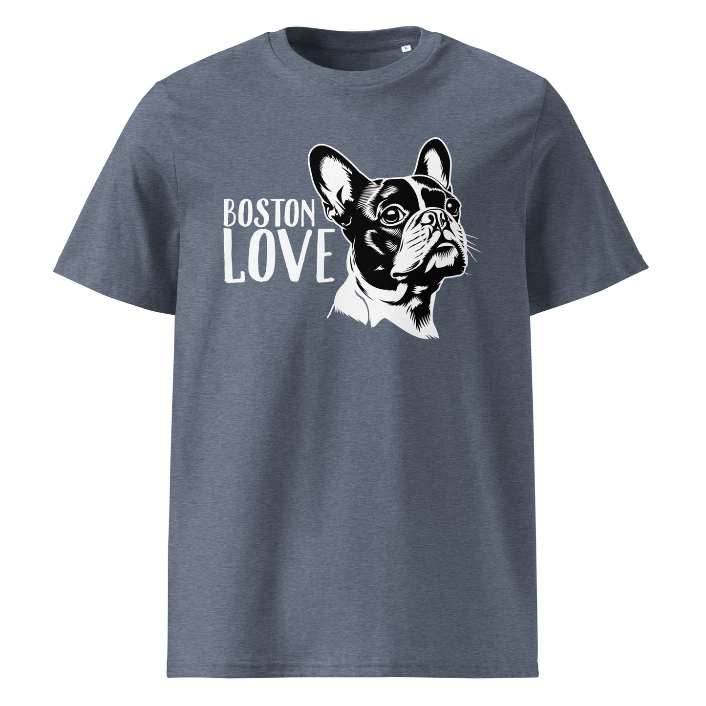 Boston Terrier Dog [00317] Unisex-Bio-Baumwoll-T-Shirt