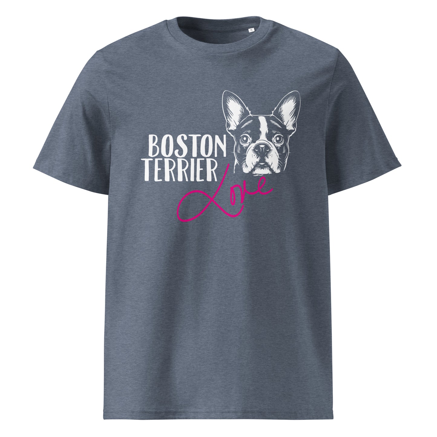 Boston Terrier Dog [00316] T-Shirt Unisex Bio