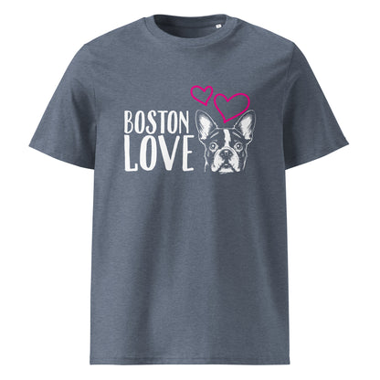 Boston Terrier Dog [00316] T-Shirt Unisex Bio