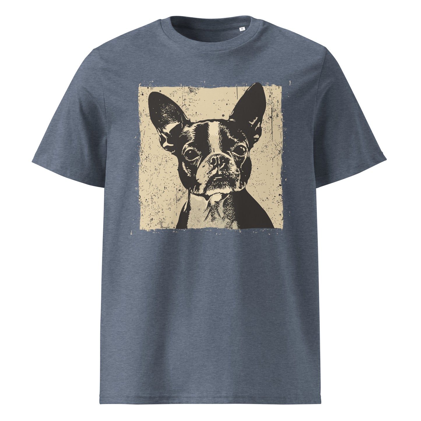 Boston Terrier Dog [00311] T-Shirt Unisex Bio