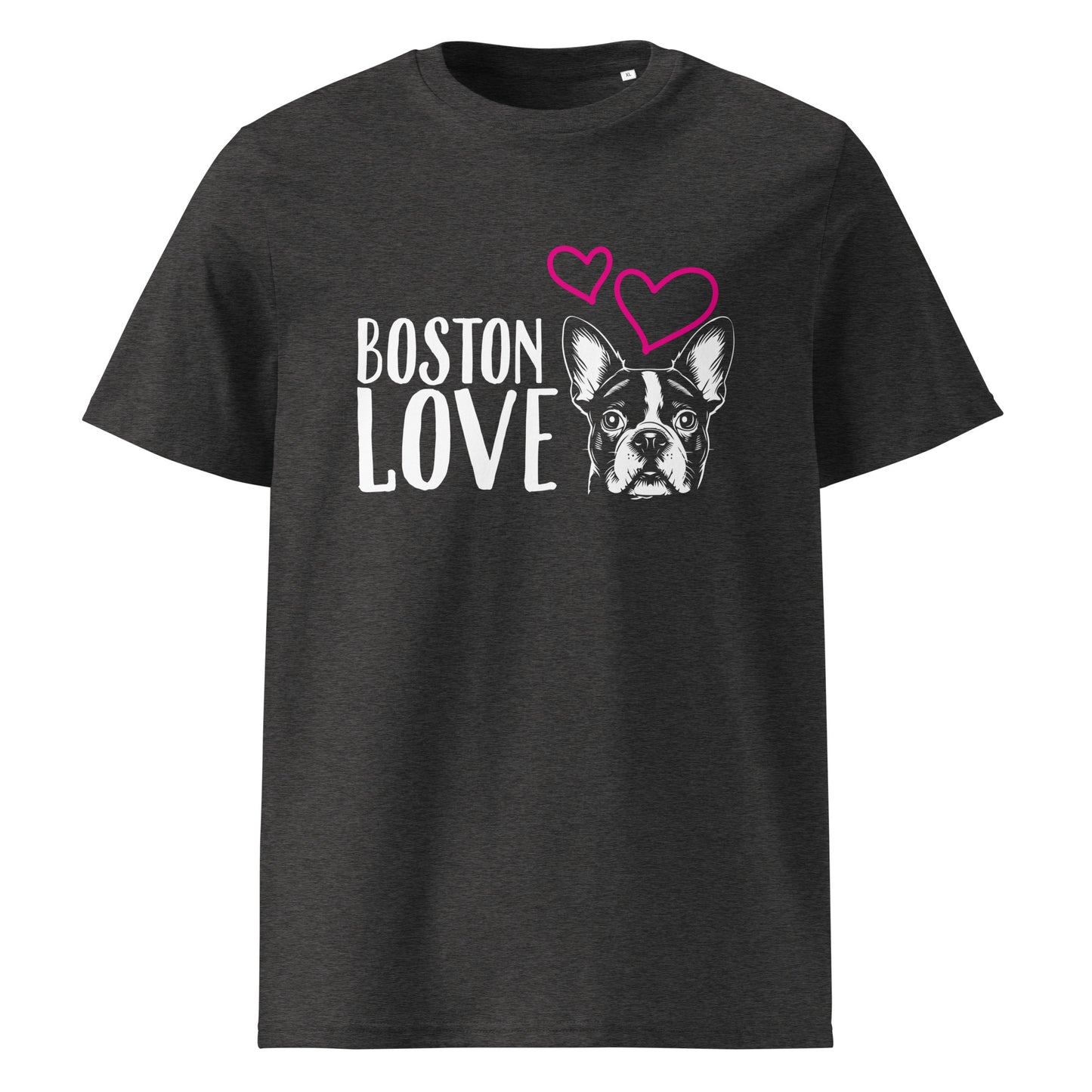 Boston Terrier Dog [00316] T-Shirt Unisex Bio