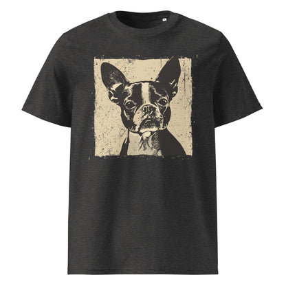 Boston Terrier Dog [00311] T-Shirt Unisex Bio