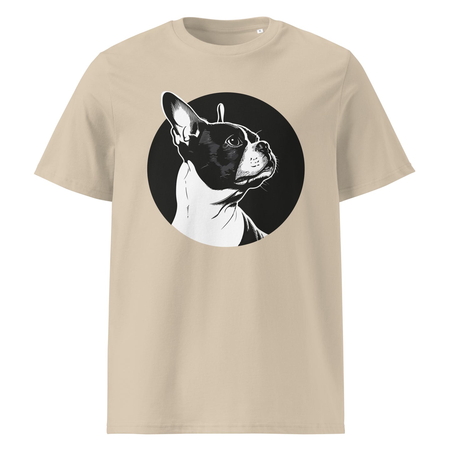 Boston Terrier Dog [00313] T-Shirt Unisex Bio