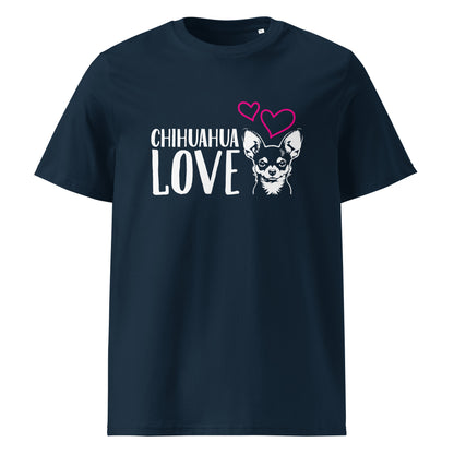 Chihuahuadog Love [00319] T-Shirt Unisex Bio