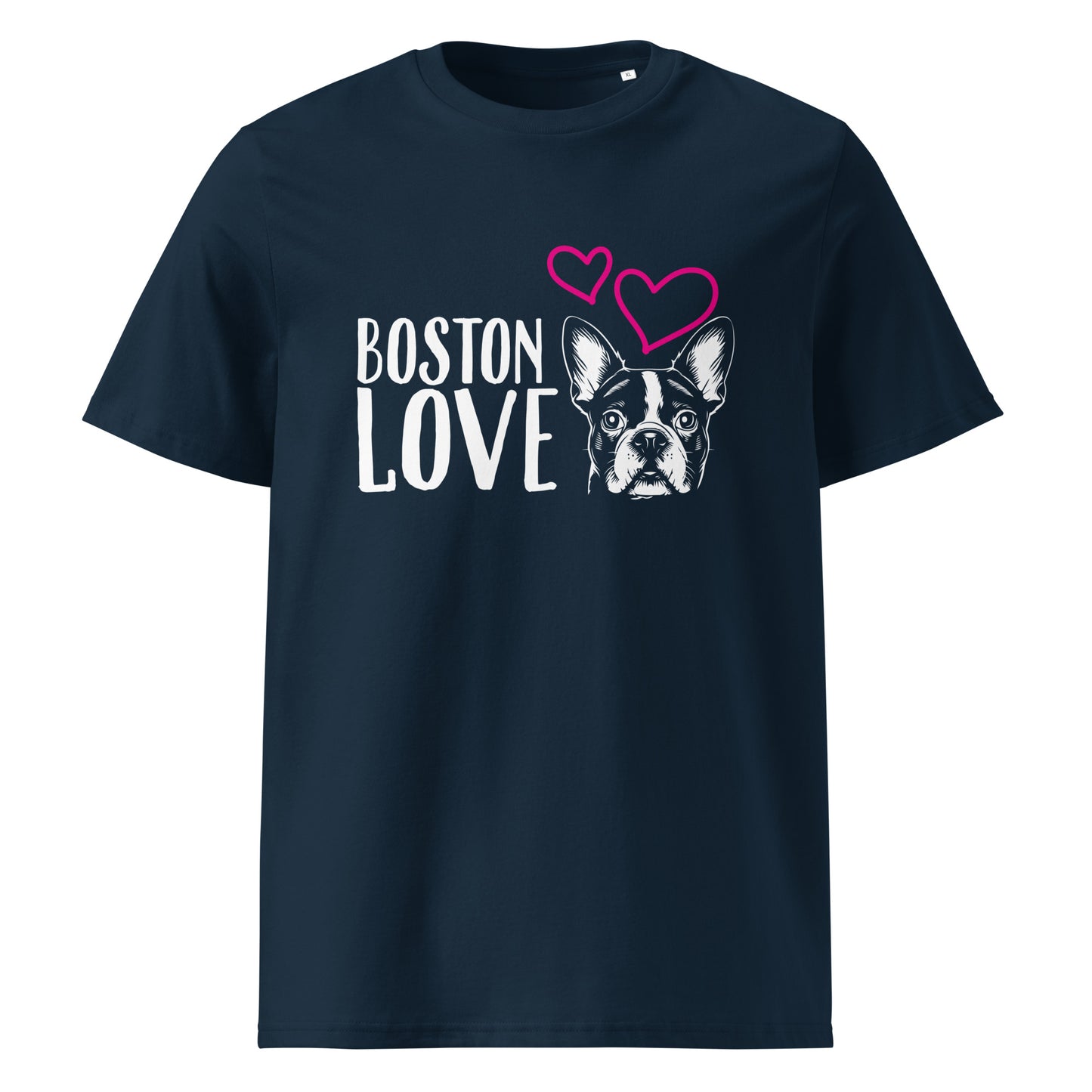 Boston Terrier Dog [00316] T-Shirt Unisex Bio