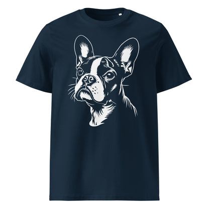 Boston Terrier Dog [00308] T-Shirt Unisex Bio