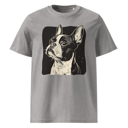 Boston Terrier Dog [00312] T-Shirt Unisex Bio