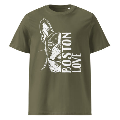 Boston Terrier Dog [00318] T-Shirt Unisex Bio