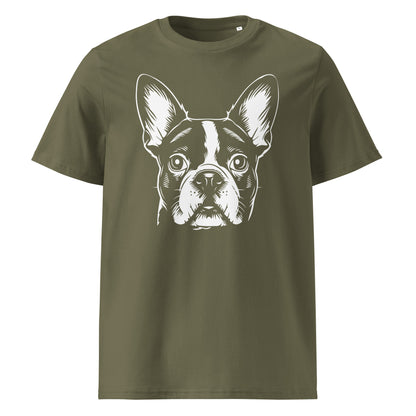 Boston Terrier Dog [00316] T-Shirt Unisex Bio