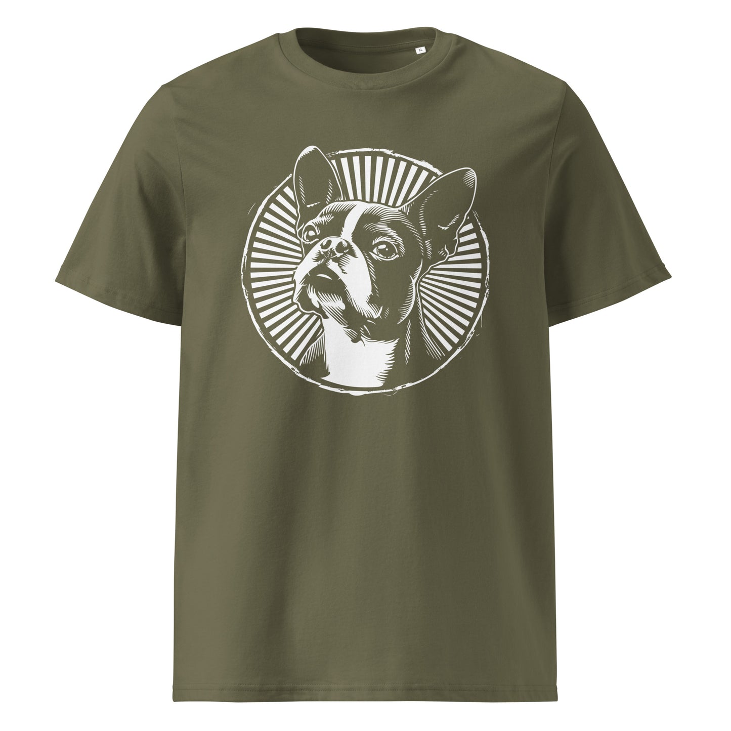 Boston Terrier Dog [00314] T-Shirt Unisex Bio