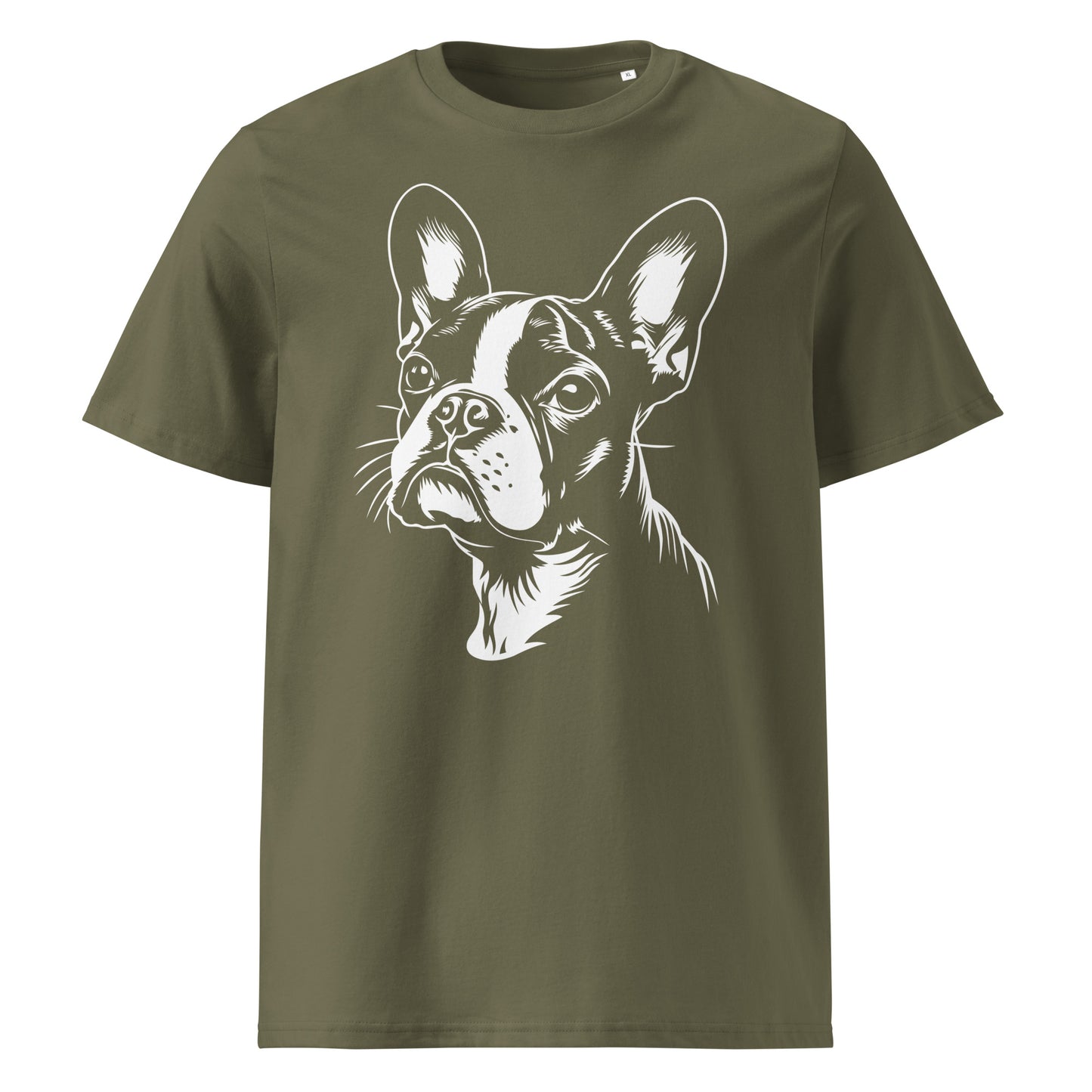 Boston Terrier Dog [00308] T-Shirt Unisex Bio