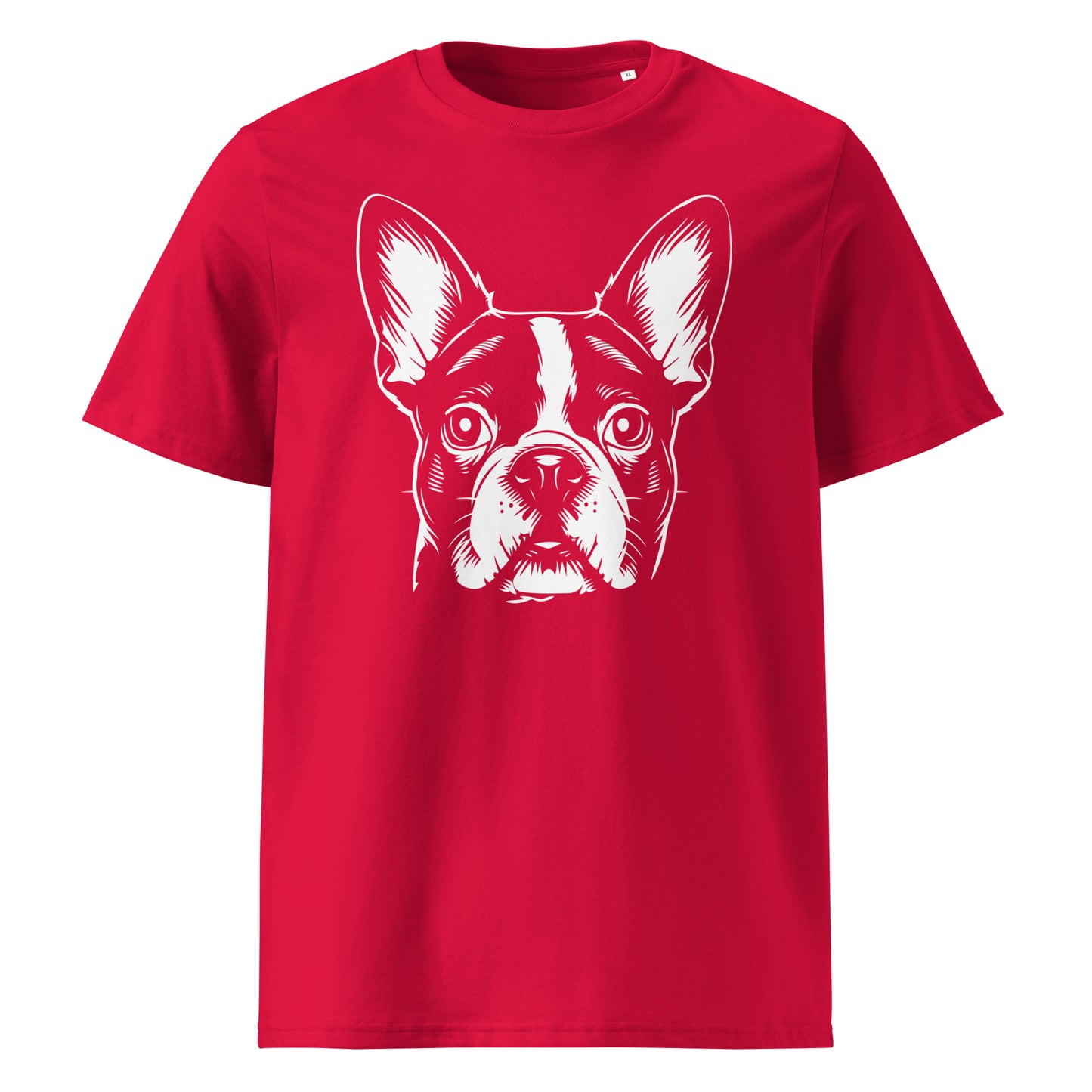 Boston Terrier Dog [00316] T-Shirt Unisex Bio