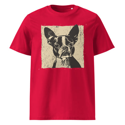 Boston Terrier Dog [00311] T-Shirt Unisex Bio