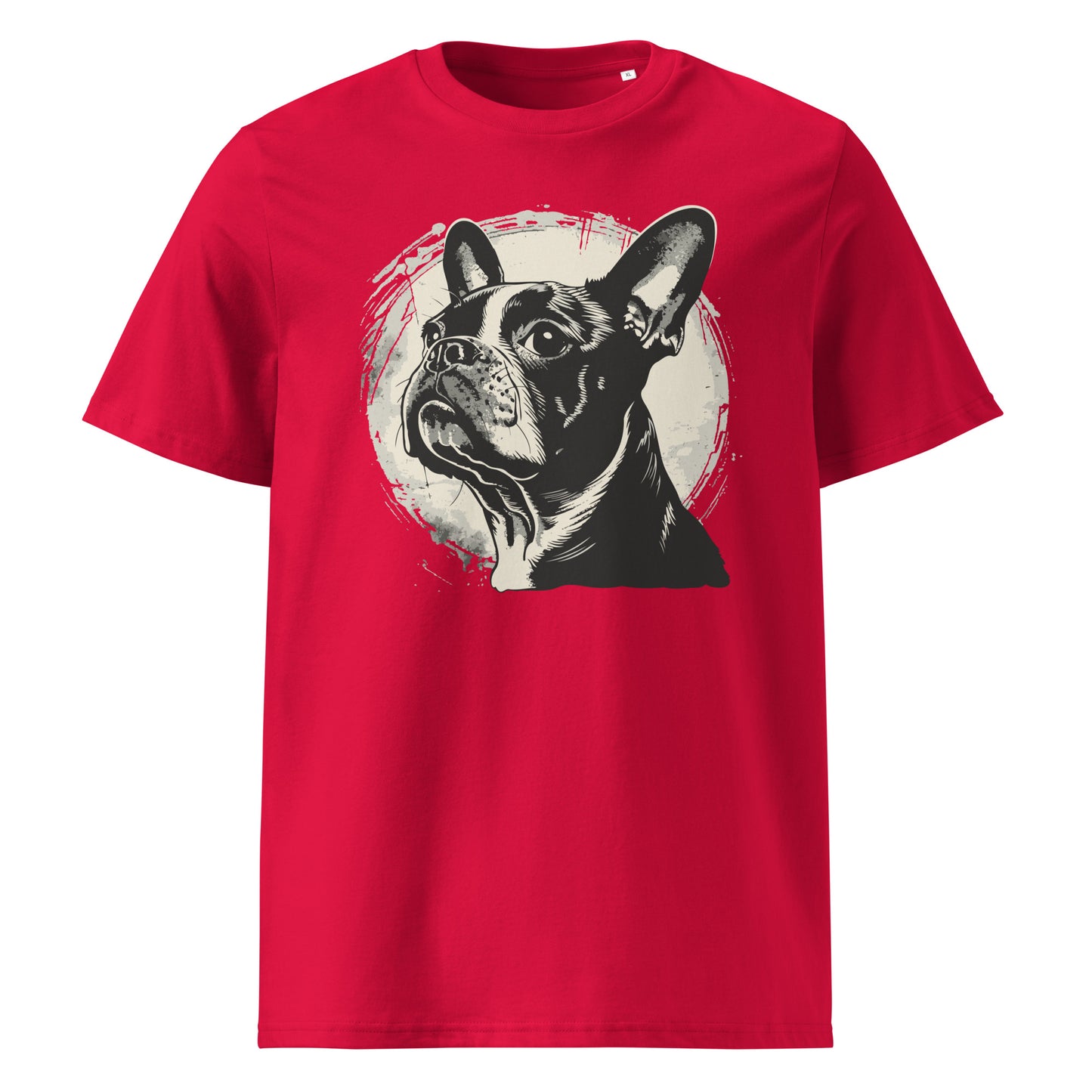 Boston Terrier Dog [00310] T-Shirt Unisex Bio