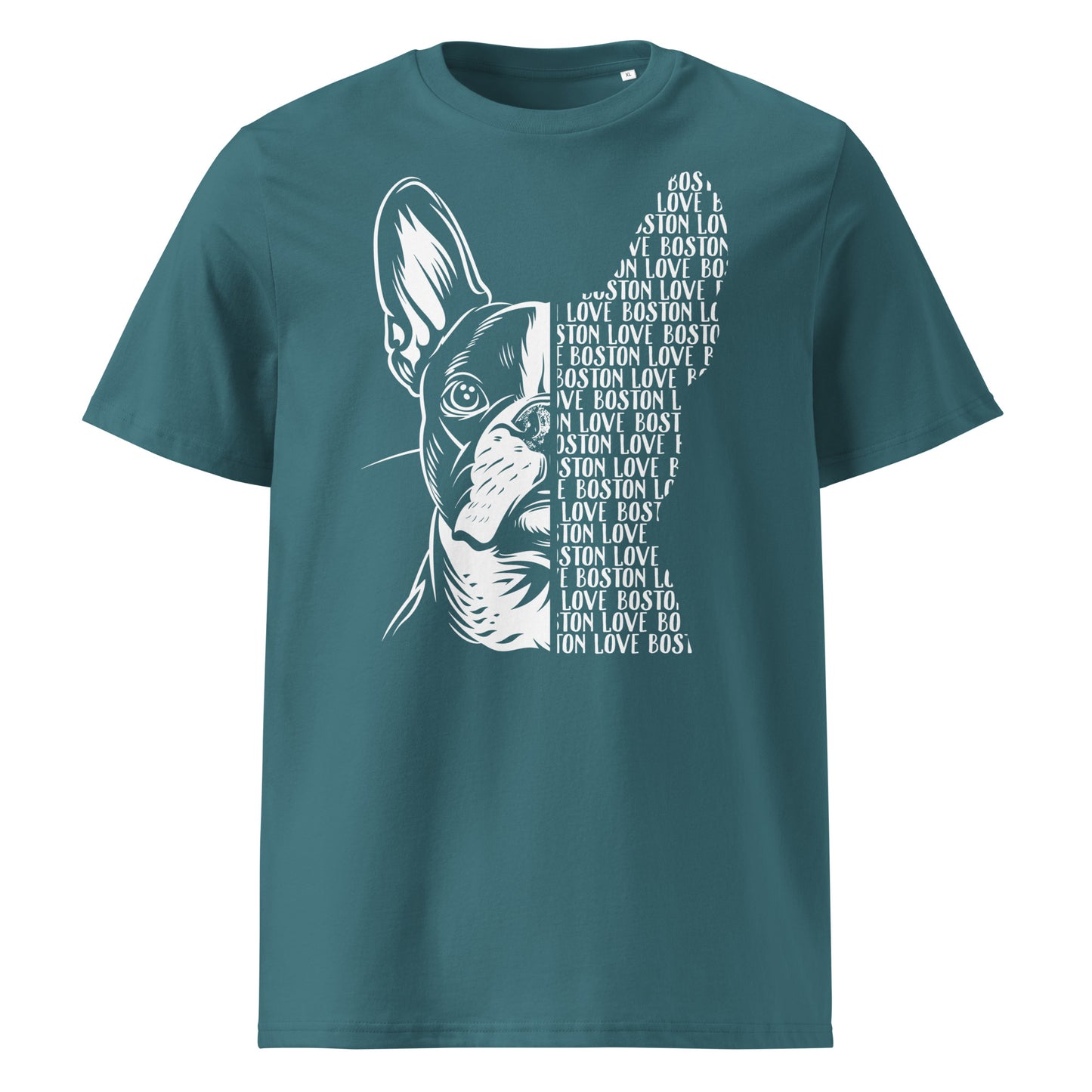 Boston Terrier Dog [00318] T-Shirt Unisex Bio