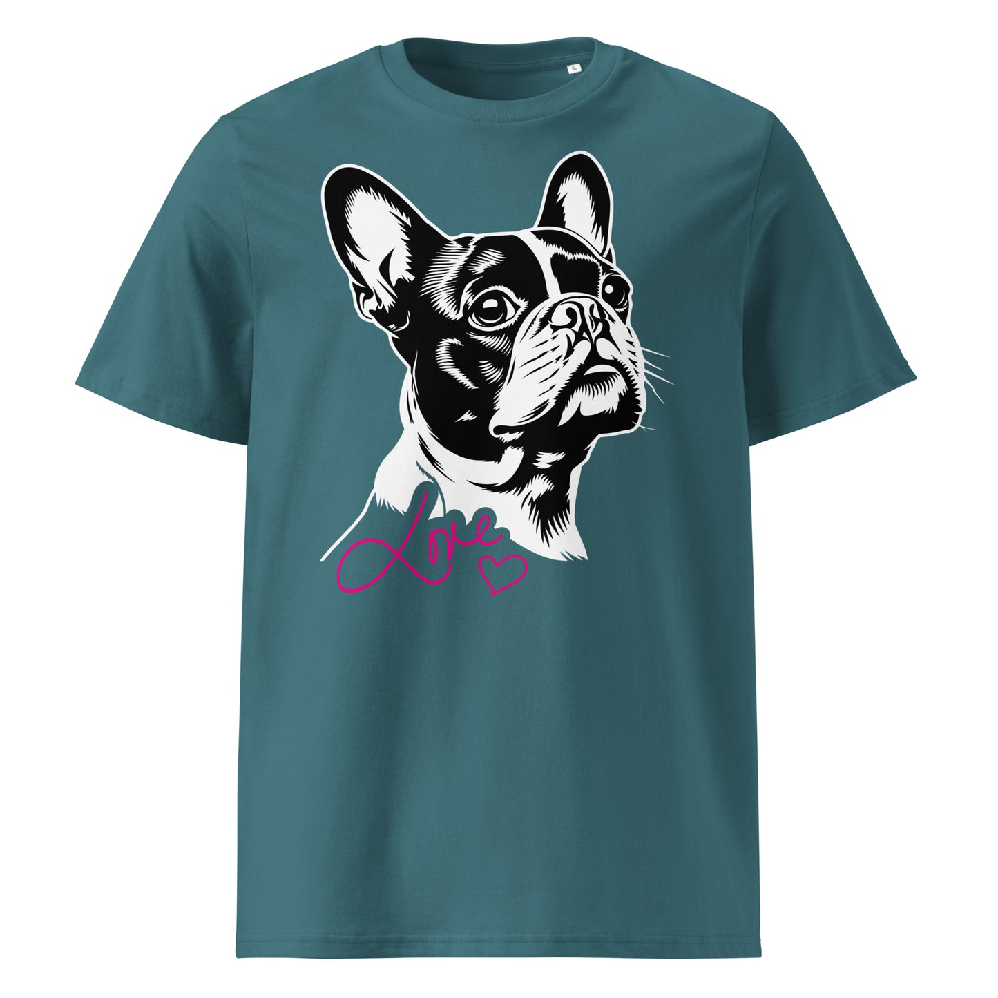 Boston Terrier Dog [00317] T-Shirt Unisex Bio