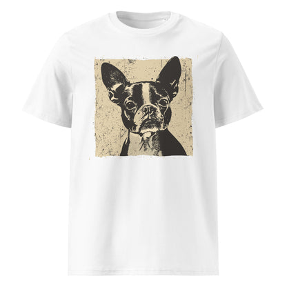 Boston Terrier Dog [00311] T-Shirt Unisex Bio