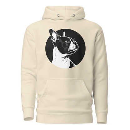 Boston Terrier Dog [00313] Hoodie Unisex Basic