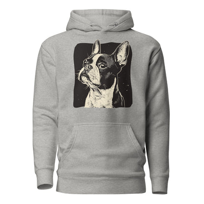 Boston Terrier Dog [00312] Hoodie Unisex Basic