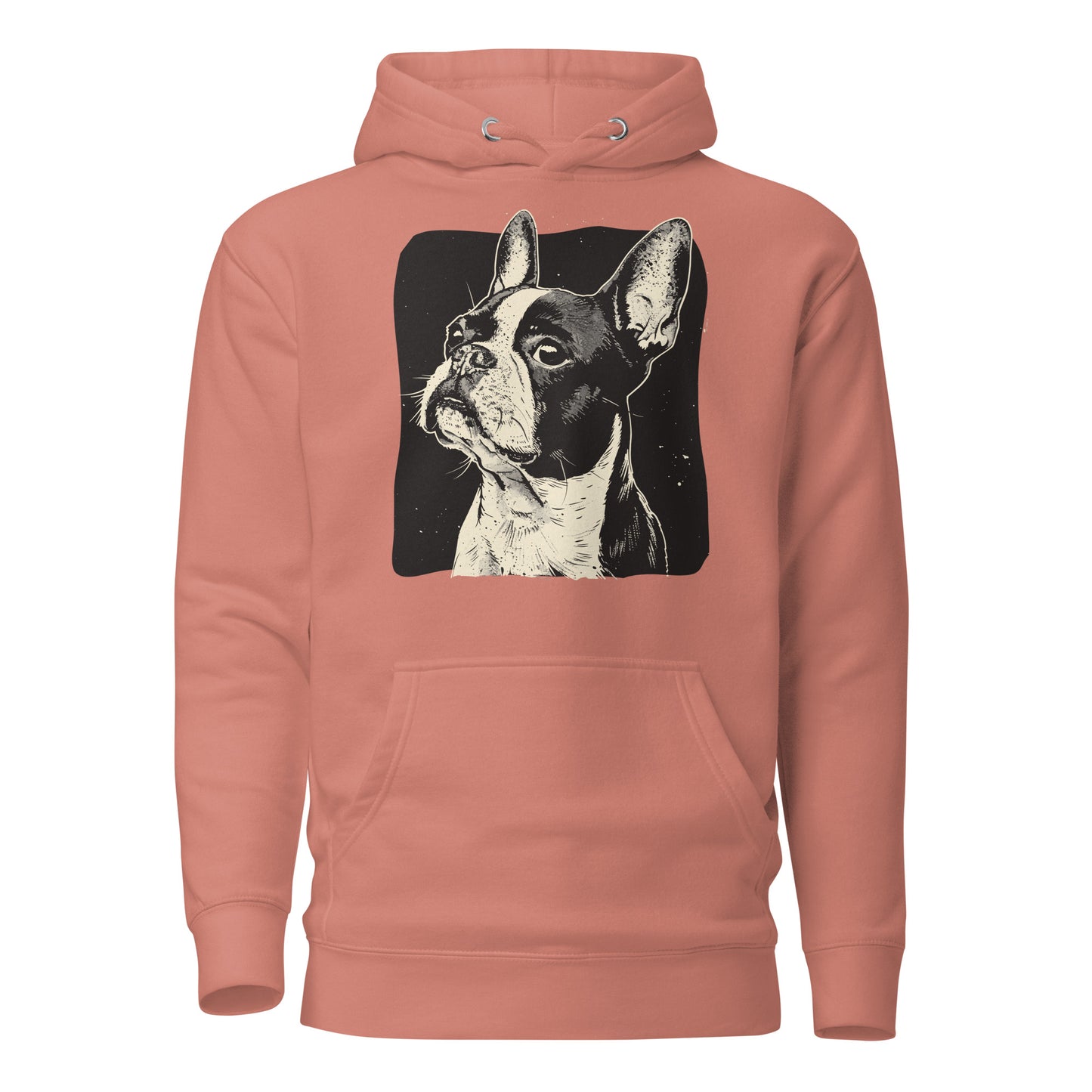 Boston Terrier Dog [00312] Hoodie Unisex Basic