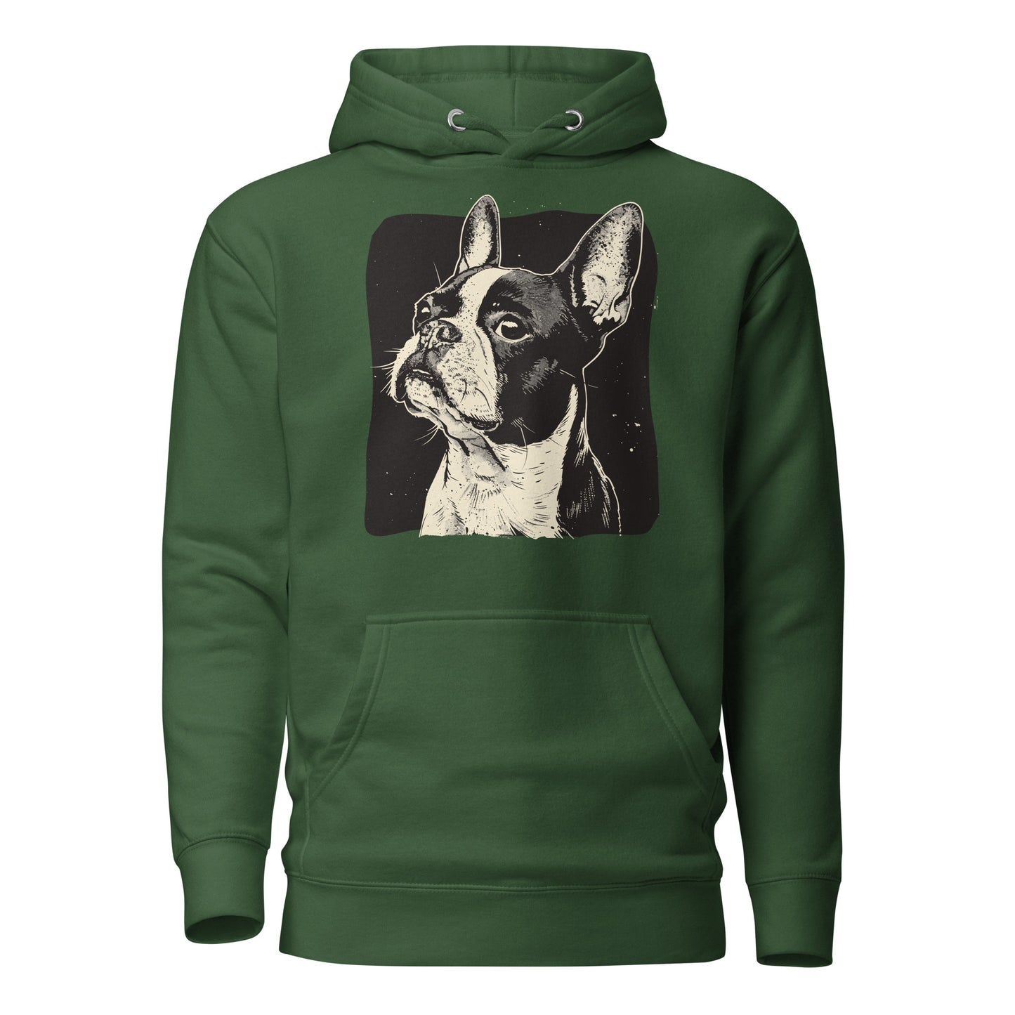 Boston Terrier Dog [00312] Hoodie Unisex Basic