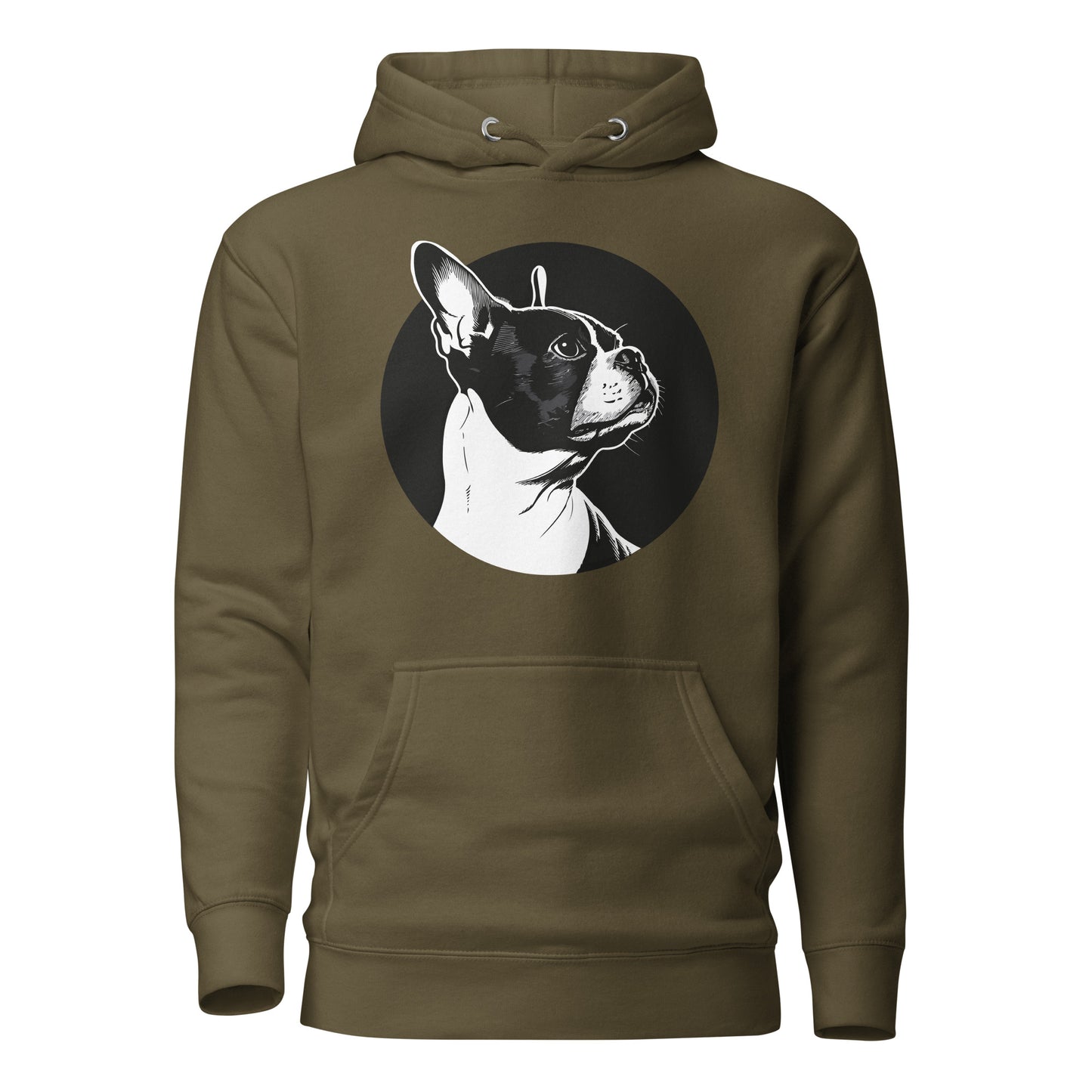 Boston Terrier Dog [00313] Hoodie Unisex Basic