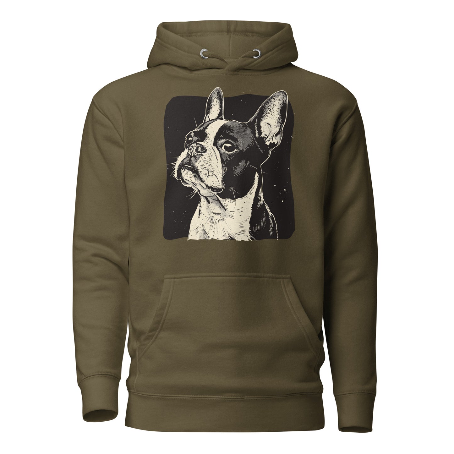 Boston Terrier Dog [00312] Hoodie Unisex Basic