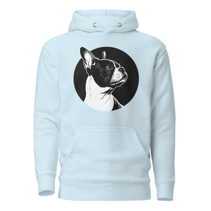 Boston Terrier Dog [00313] Hoodie Unisex Basic