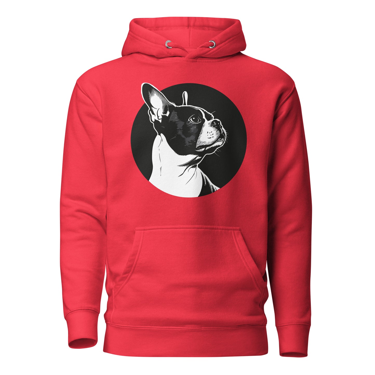 Boston Terrier Dog [00313] Hoodie Unisex Basic