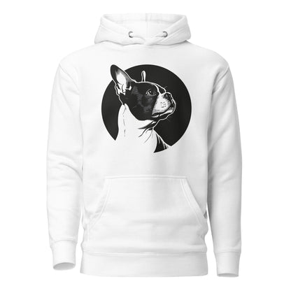 Boston Terrier Dog [00313] Hoodie Unisex Basic