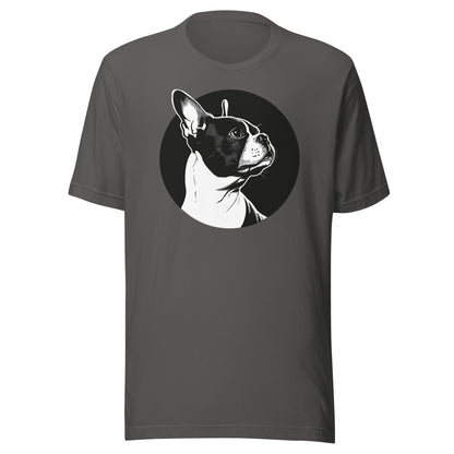 Boston Terrier Dog [00313] T-Shirt Unisex Basic