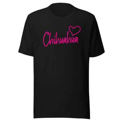 Chihuahuadog Doppelseitig [00319] T-Shirt Unisex Basic