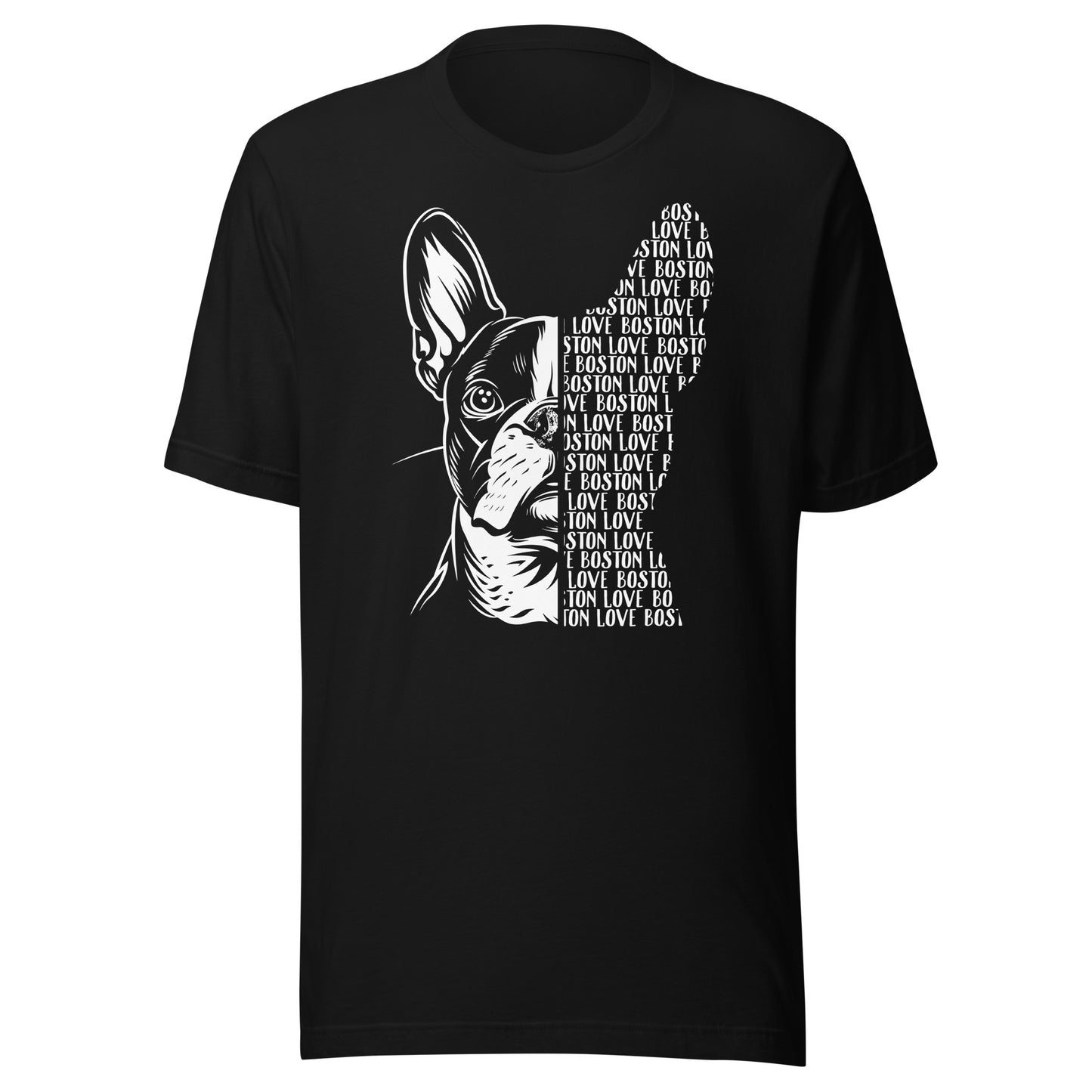 Boston Terrier Dog [00318] T-Shirt Unisex Basic