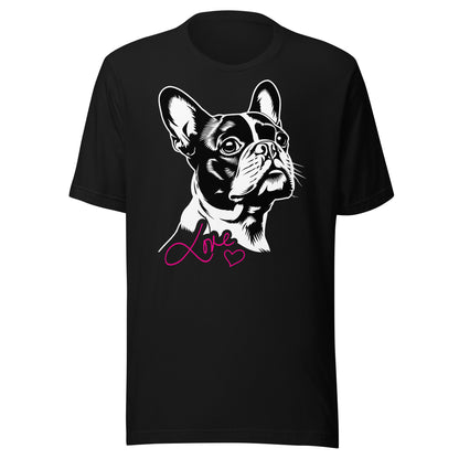 Boston Terrier Dog [00317] T-Shirt Unisex Basic