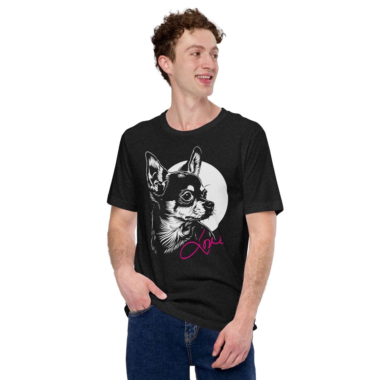 Chihuahuadog Love [00323] T-Shirt Unisex Basic