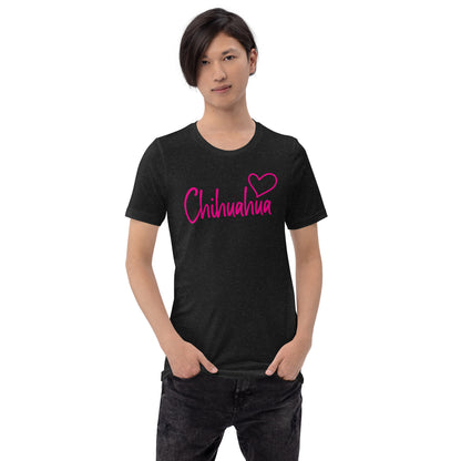 Chihuahuadog Doppelseitig [00319] T-Shirt Unisex Basic