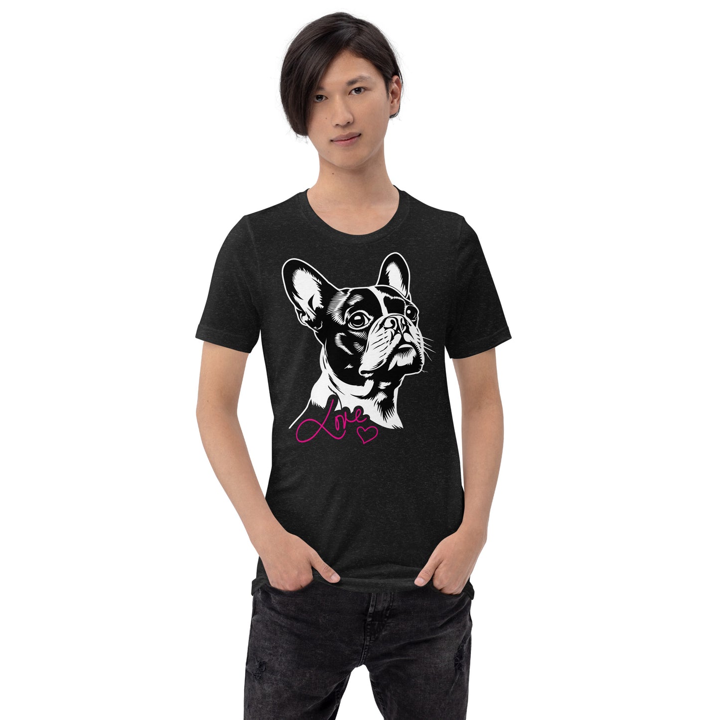 Boston Terrier Dog [00317] T-Shirt Unisex Basic