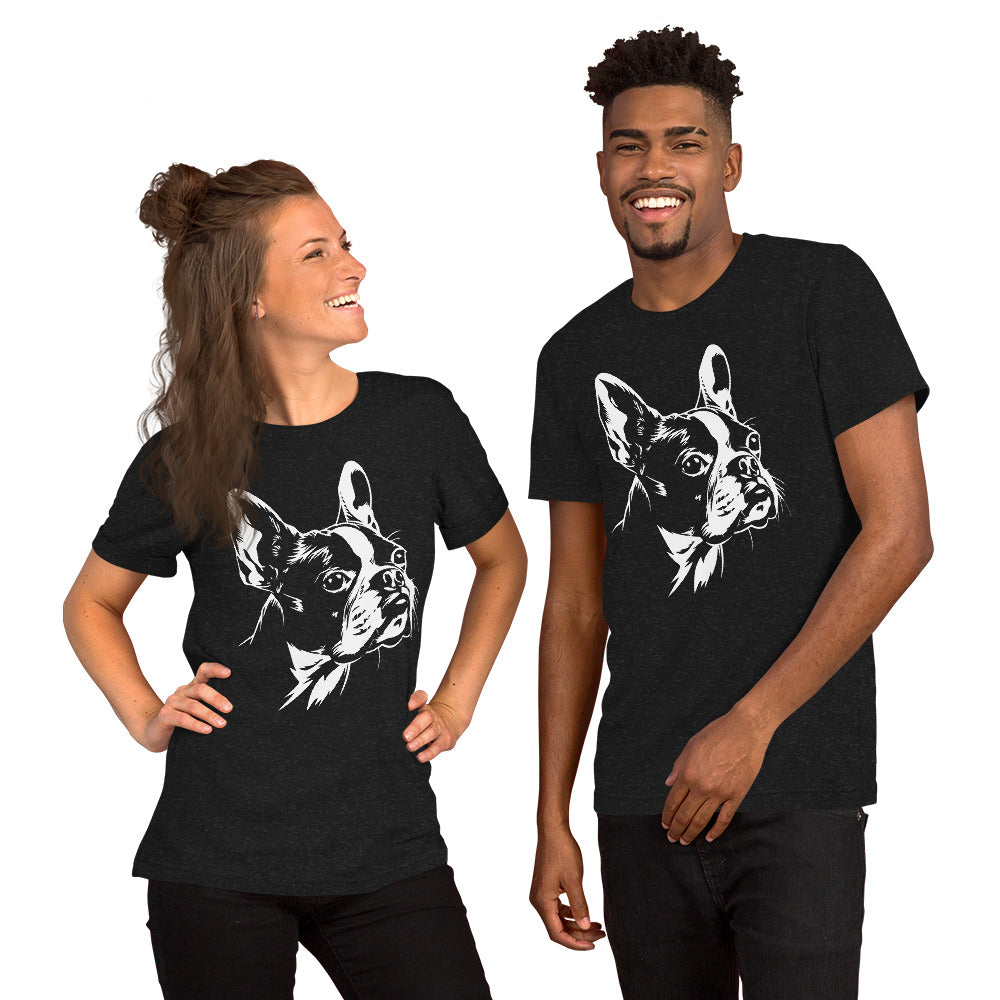 Boston Terrier Dog [00315] T-Shirt Unisex Basic