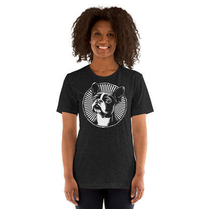 Boston Terrier Dog [00314] T-Shirt Unisex Basic