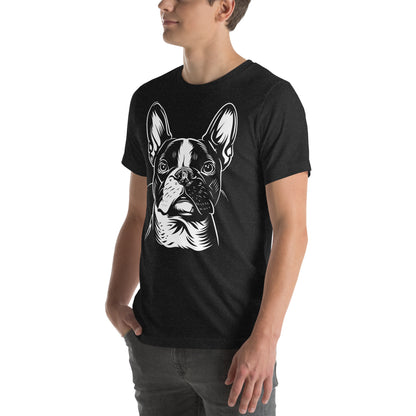 Boston Terrier Dog [00318] T-Shirt Unisex Basic