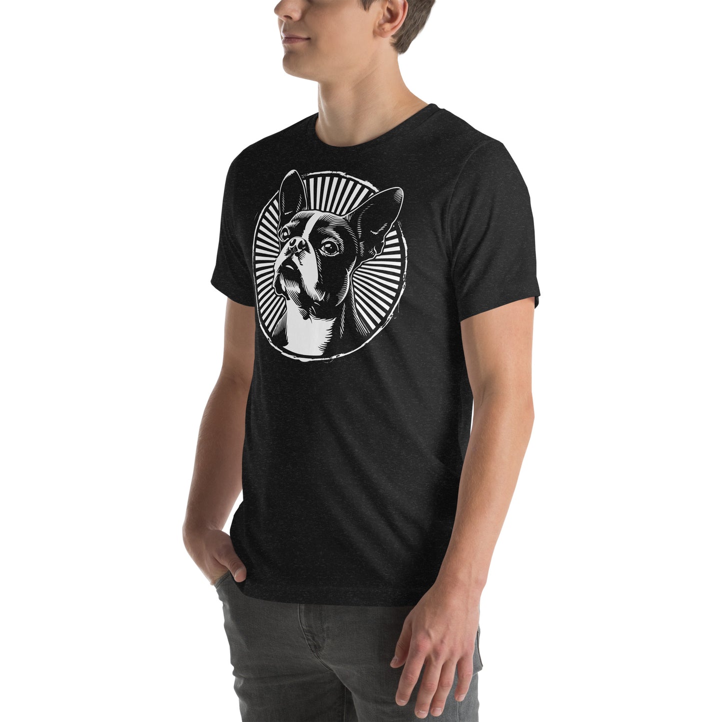 Boston Terrier Dog [00314] T-Shirt Unisex Basic